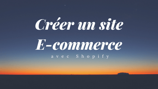 Créer un site e commerce