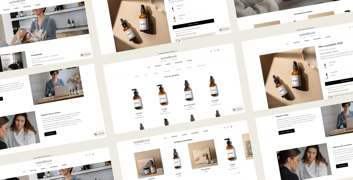 E-commerce Cosmétiques